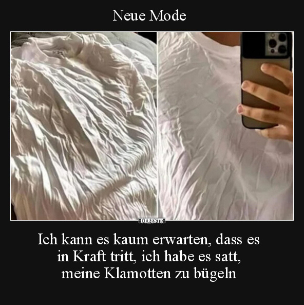 Neue Mode.. - Lustige Bilder | DEBESTE.de