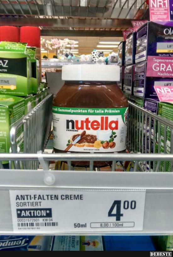 Stimmt ;) zieht die Falten aus dem Gesicht !