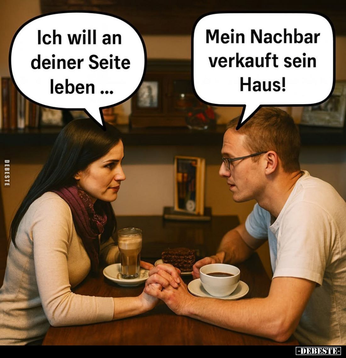 Ich will an deiner Seite leben ...

Mein Nachbar verkauft sein Haus!