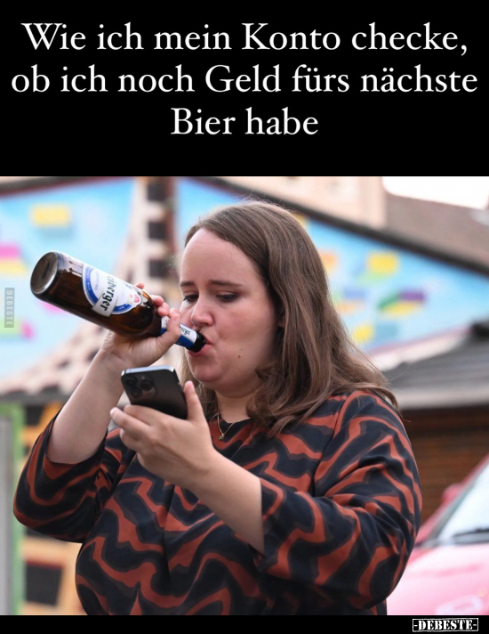 Wie ich mein Konto checke.. - Lustige Bilder | DEBESTE.de