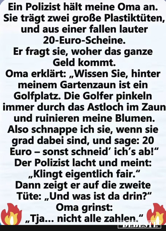 Polizei hält Oma an - Lustige Bilder | DEBESTE.de