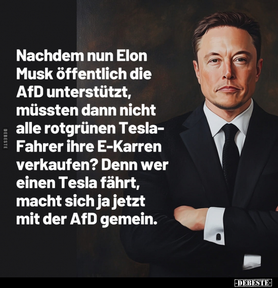 Nachdem nun Elon Musk.. - Lustige Bilder | DEBESTE.de