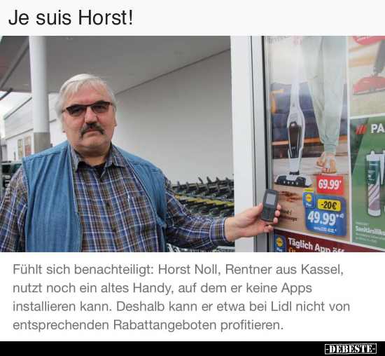 Je suis Horst!.. - Lustige Bilder | DEBESTE.de