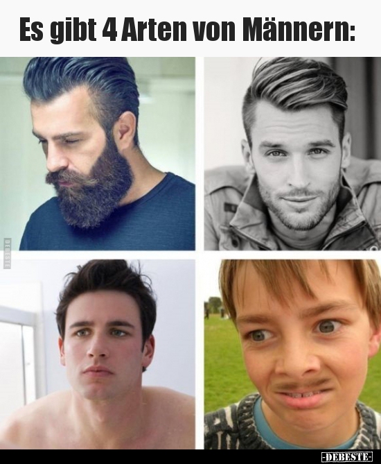 Es gibt 4 Arten von Männern.. - Lustige Bilder | DEBESTE.de