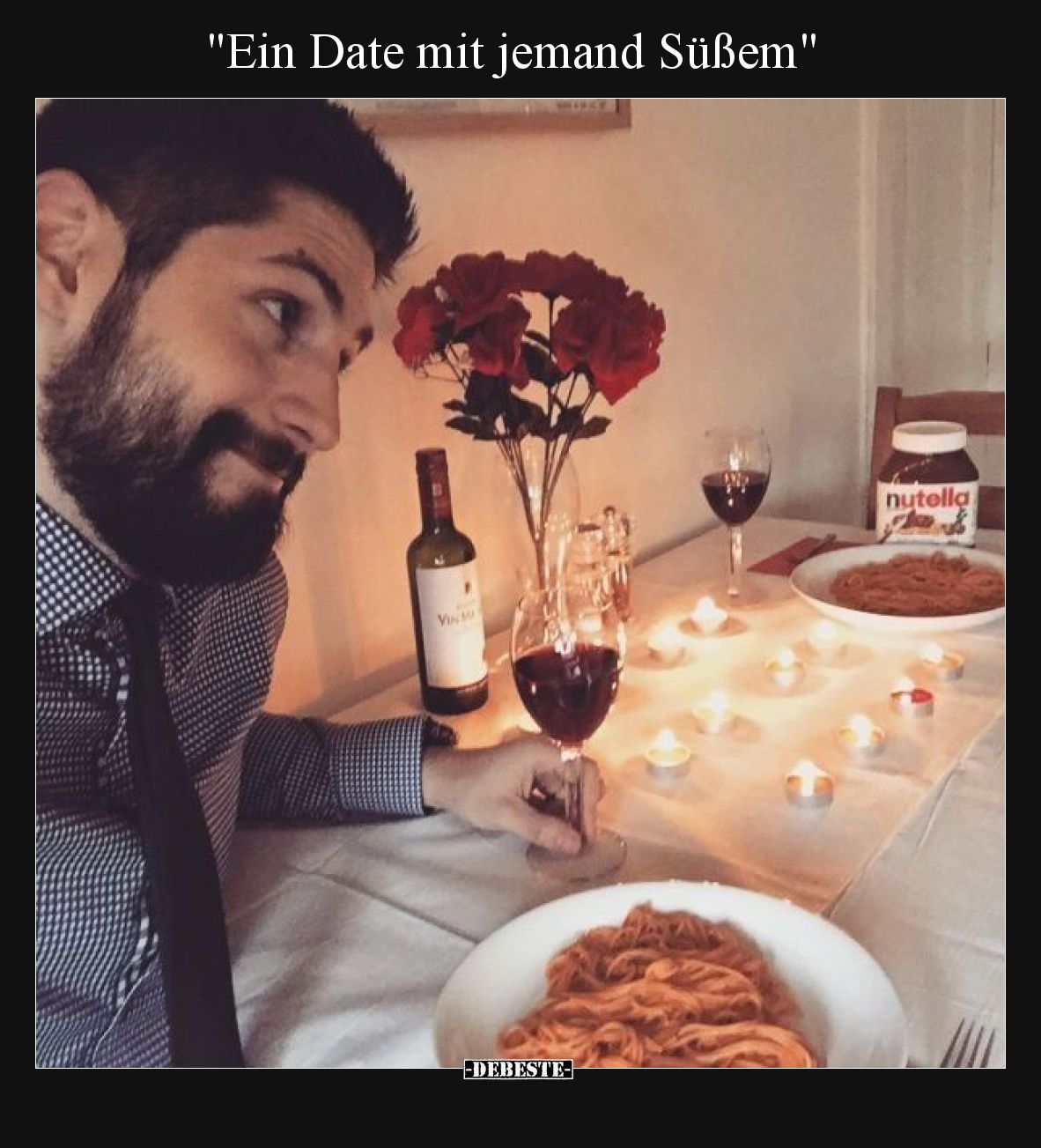 Ein Date mit jemand Süßem