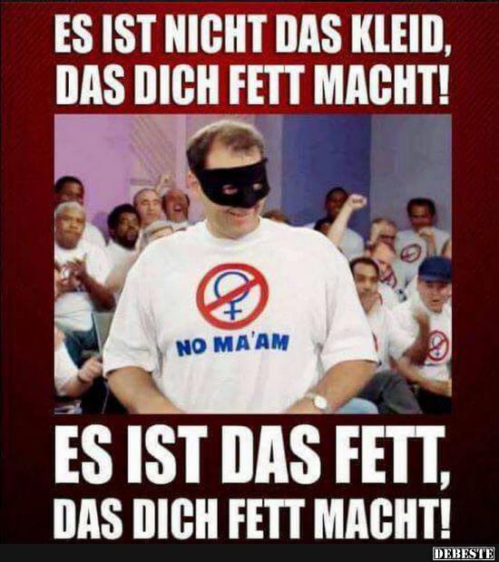 Es ist nicht das Kleid..