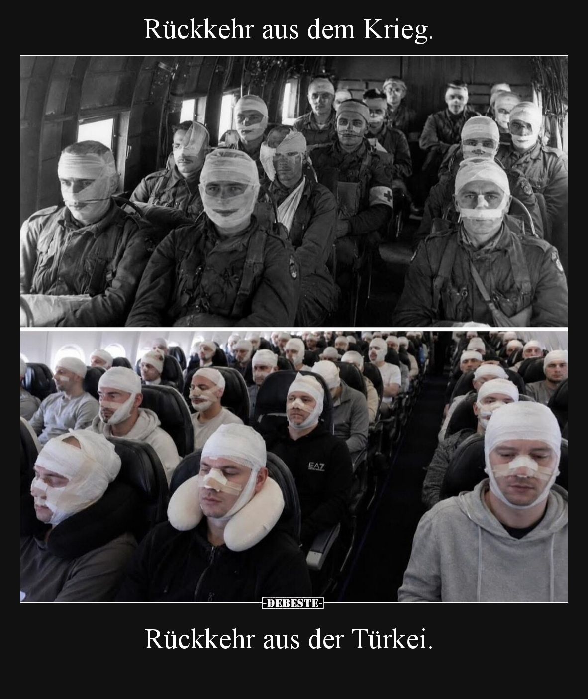 Rückkehr aus dem Krieg... - Lustige Bilder | DEBESTE.de