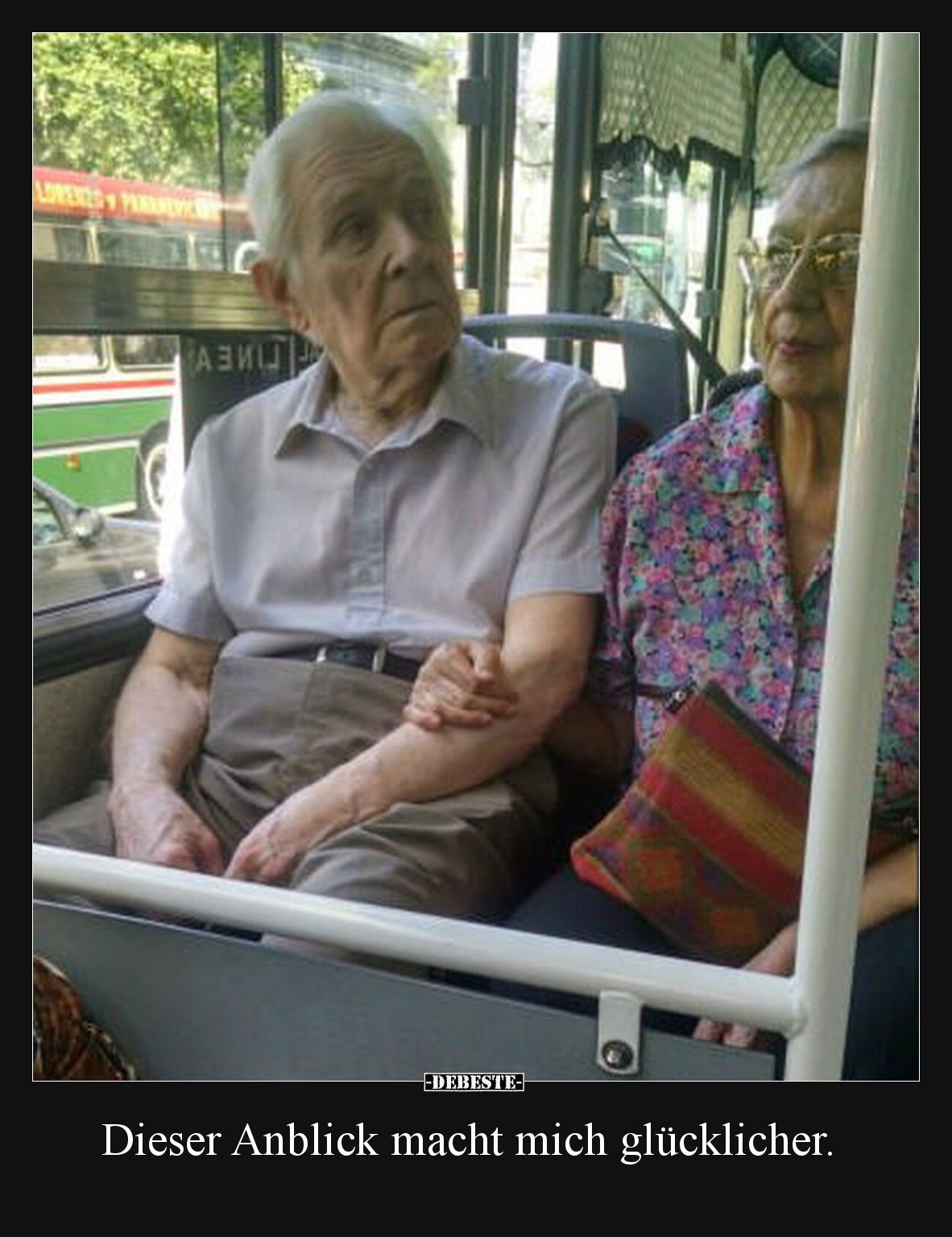Dieser Anblick macht mich glücklicher.