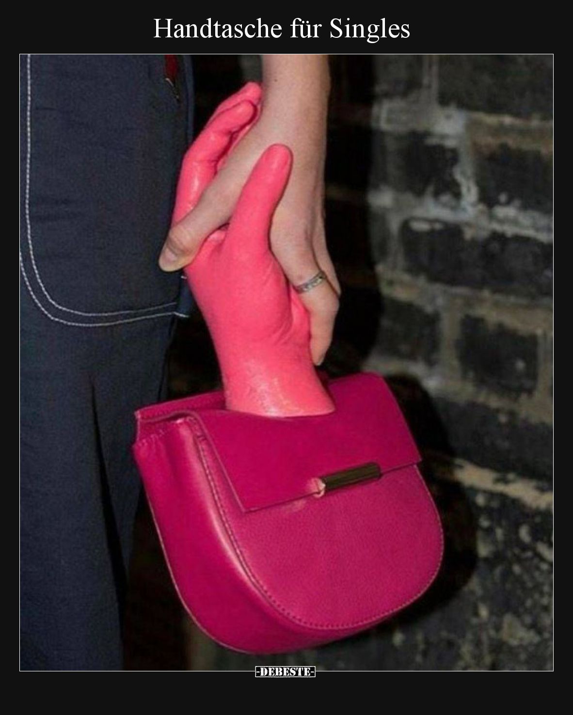 Handtasche für Singles