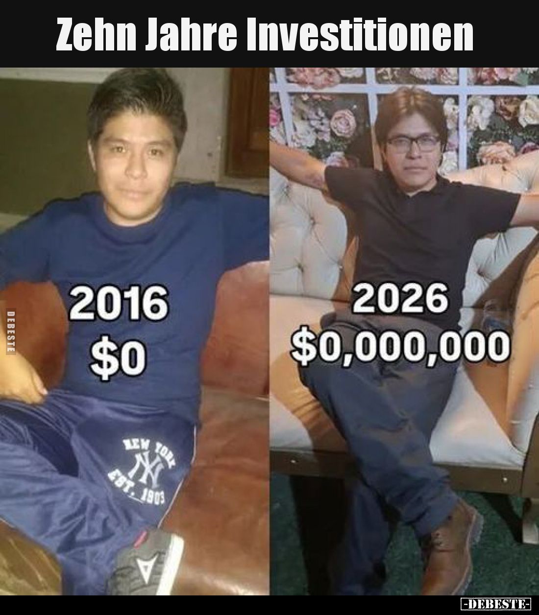 Zehn Jahre Investitionen