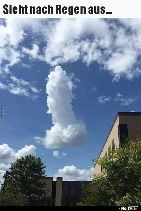 Sieht nach Regen aus...