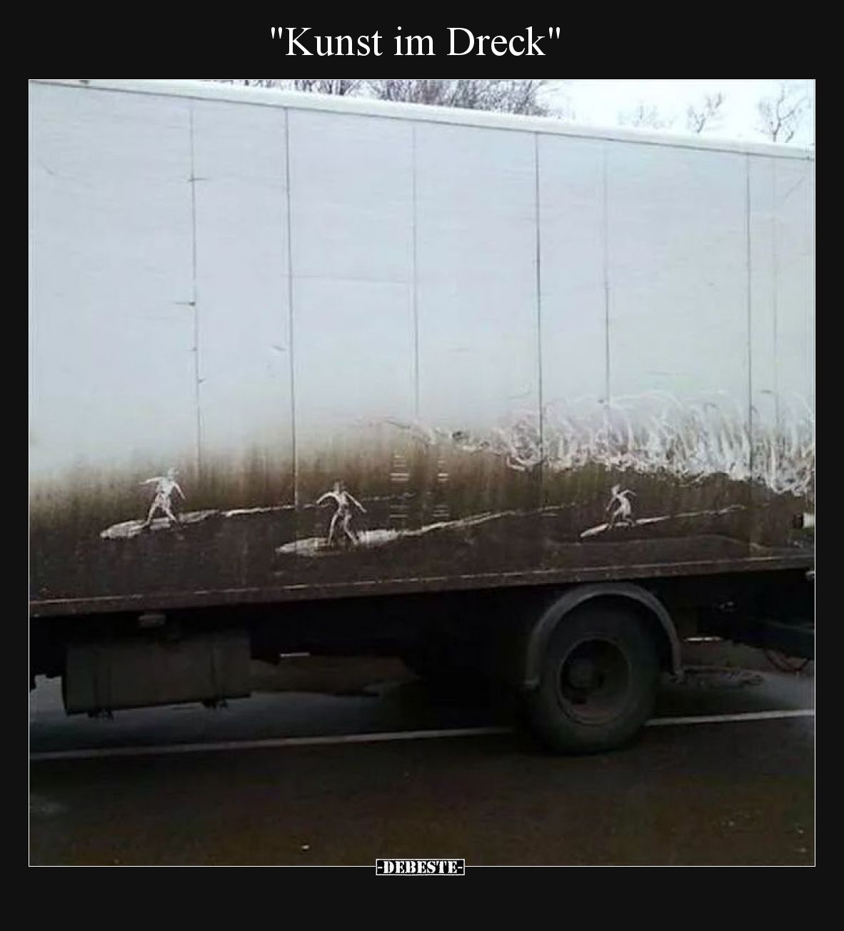 Kunst im Dreck