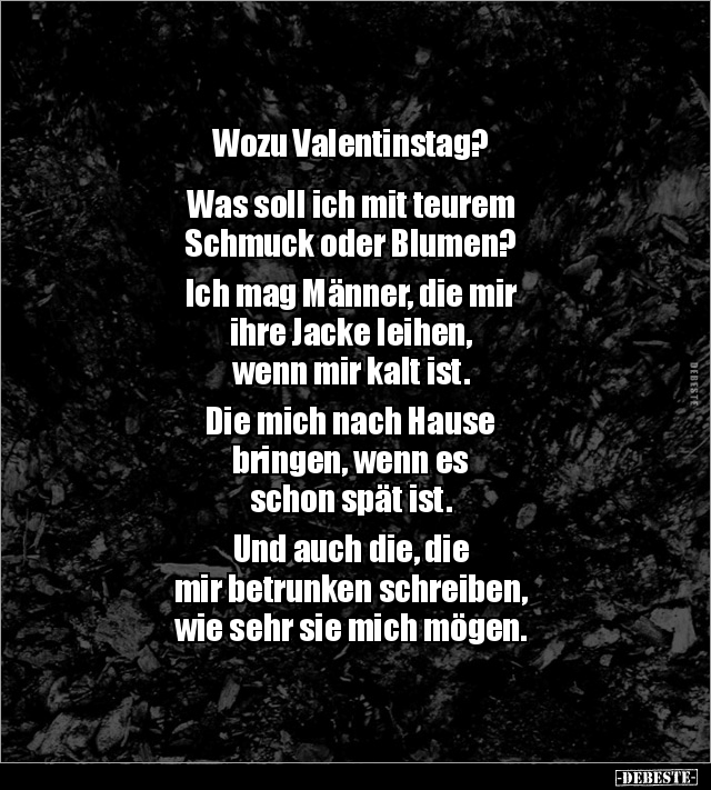 Wozu Valentinstag?.. - Lustige Bilder | DEBESTE.de