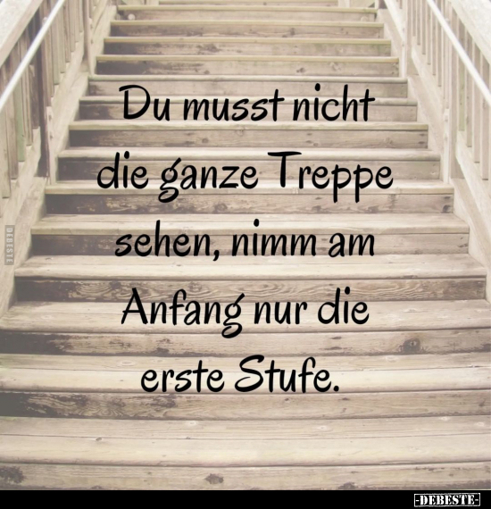 Du musst nicht die ganze Treppe sehen.. - Lustige Bilder | DEBESTE.de