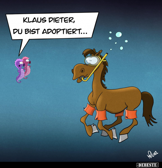 Klaus Dieter, du bisst adoptiert... - Lustige Bilder | DEBESTE.de