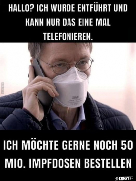 Hallo? Ich würde entführt und kann nur das eine mal.. - Lustige Bilder | DEBESTE.de