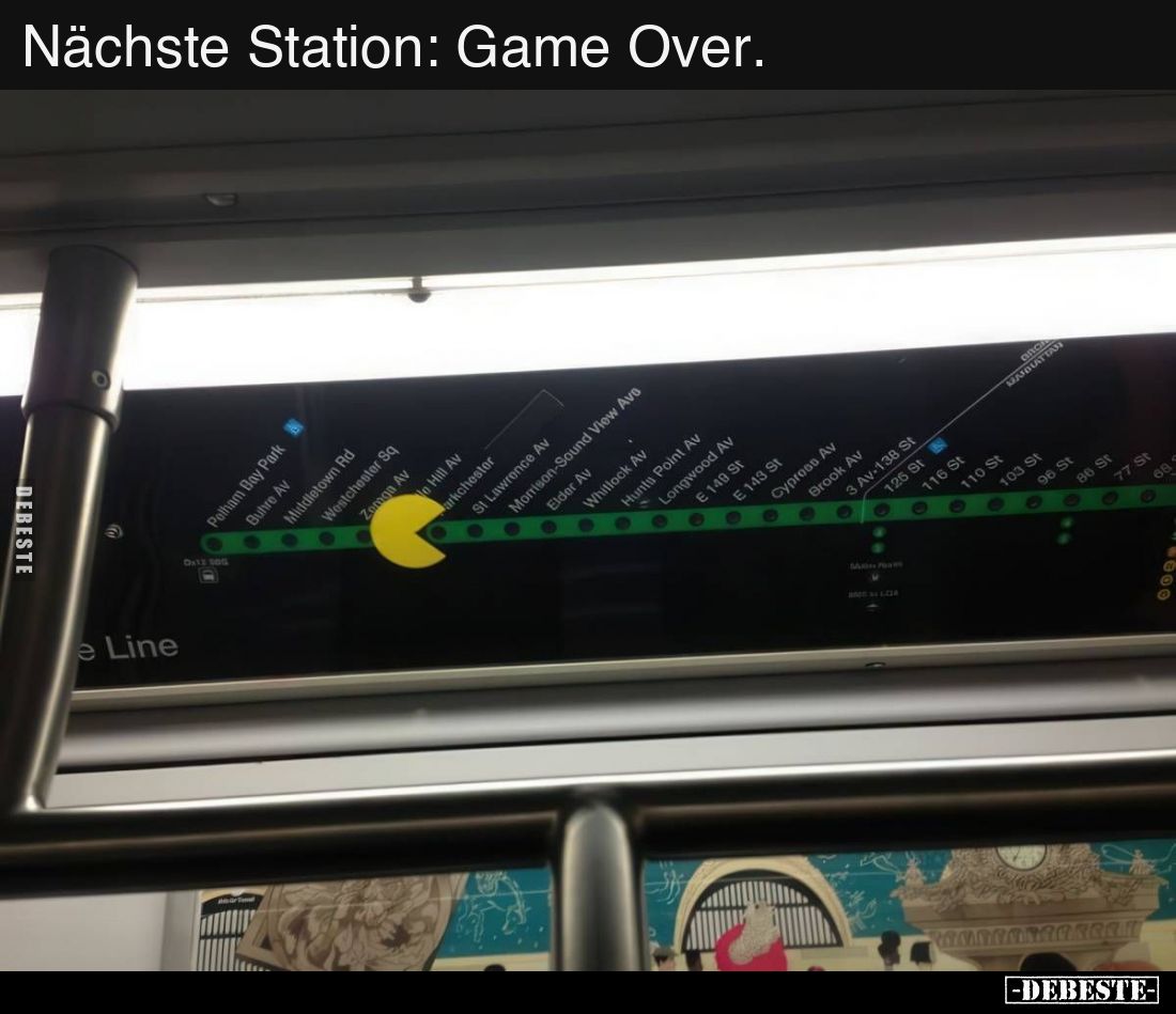 Nächste Station: Game Over...