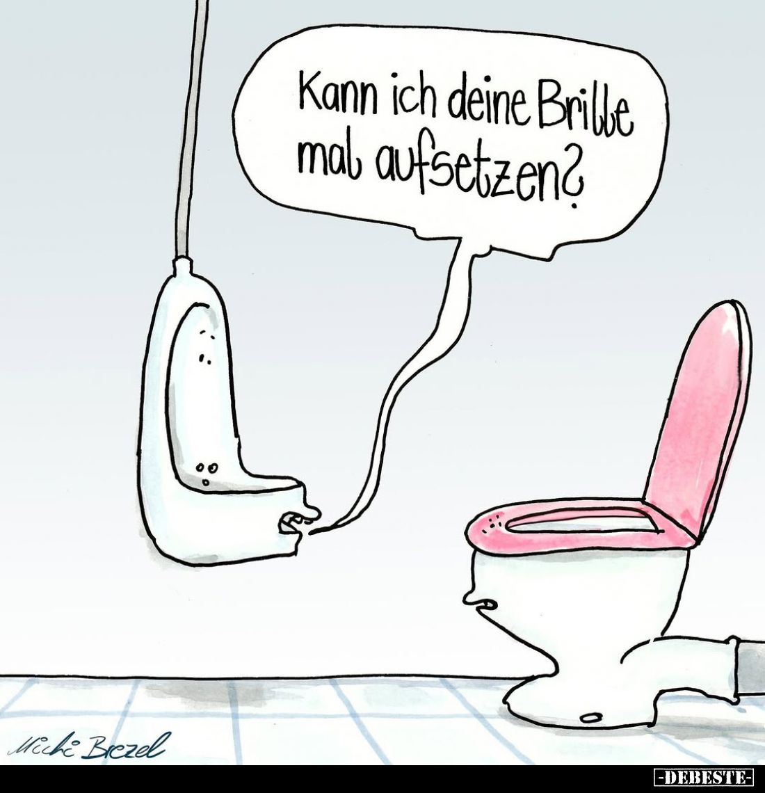 Kann ich deine Brille mal aufsetzen?