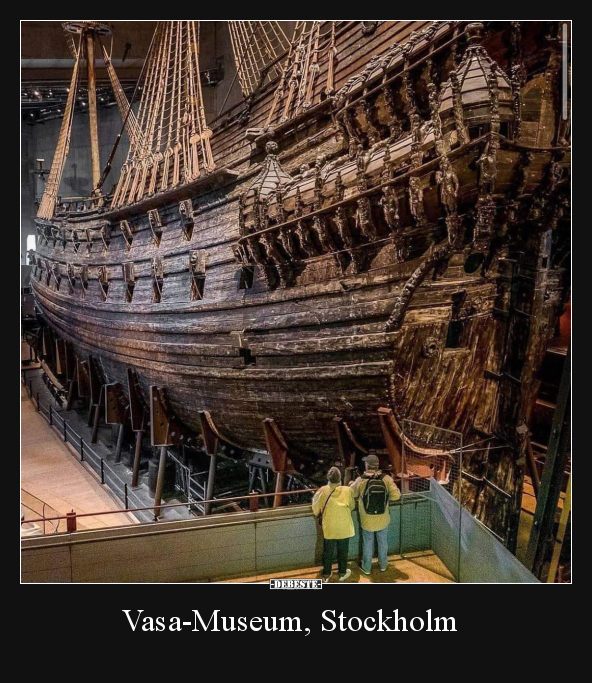 Vasa-Museum, Stockholm..