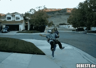 Ich muss hier mal kurz vorbei!