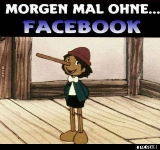 Morgen mal ohne Facebook.. - Lustige Bilder | DEBESTE.de