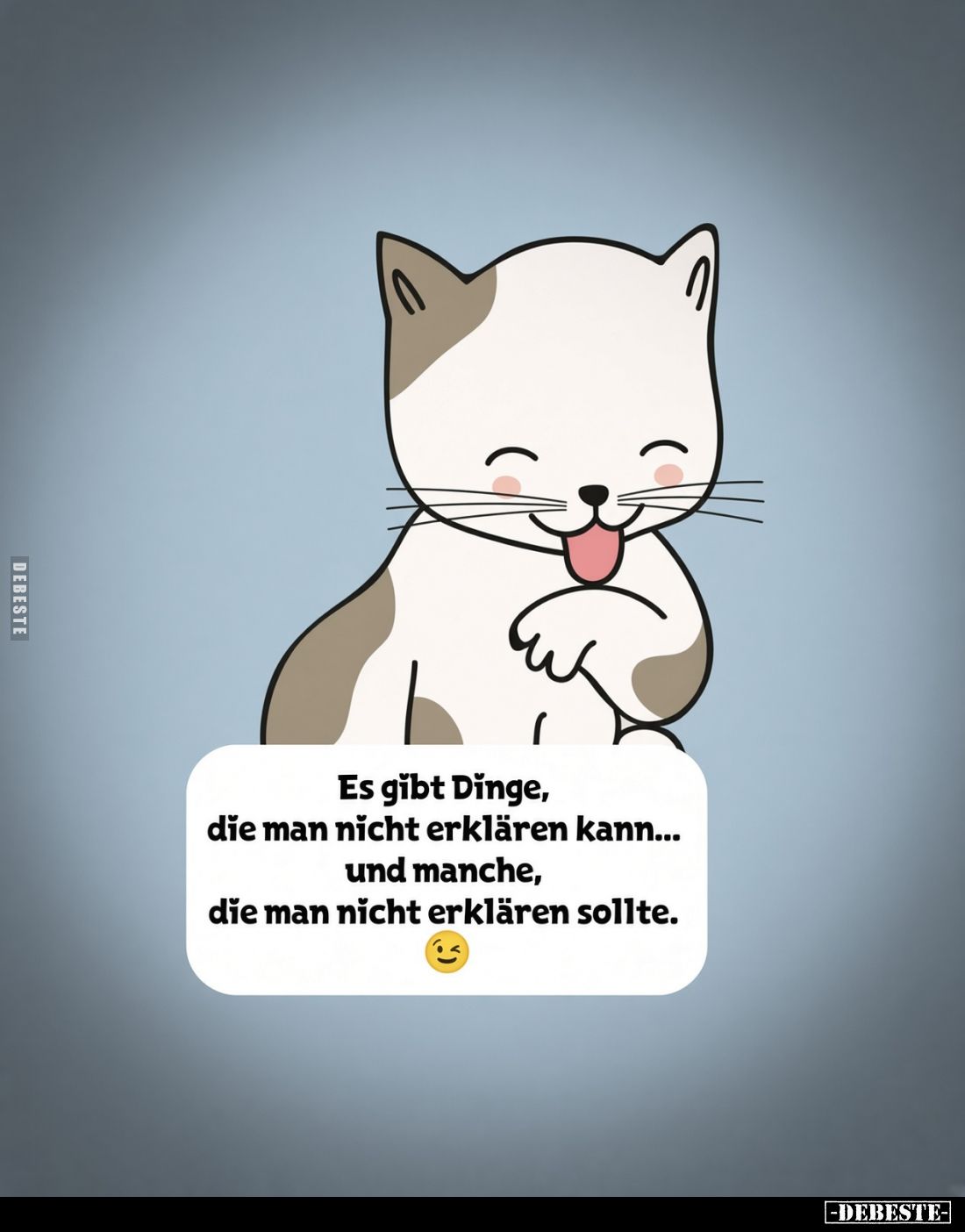 Es gibt Dinge, die man nicht erklären kann... und manche, die man nicht erklären