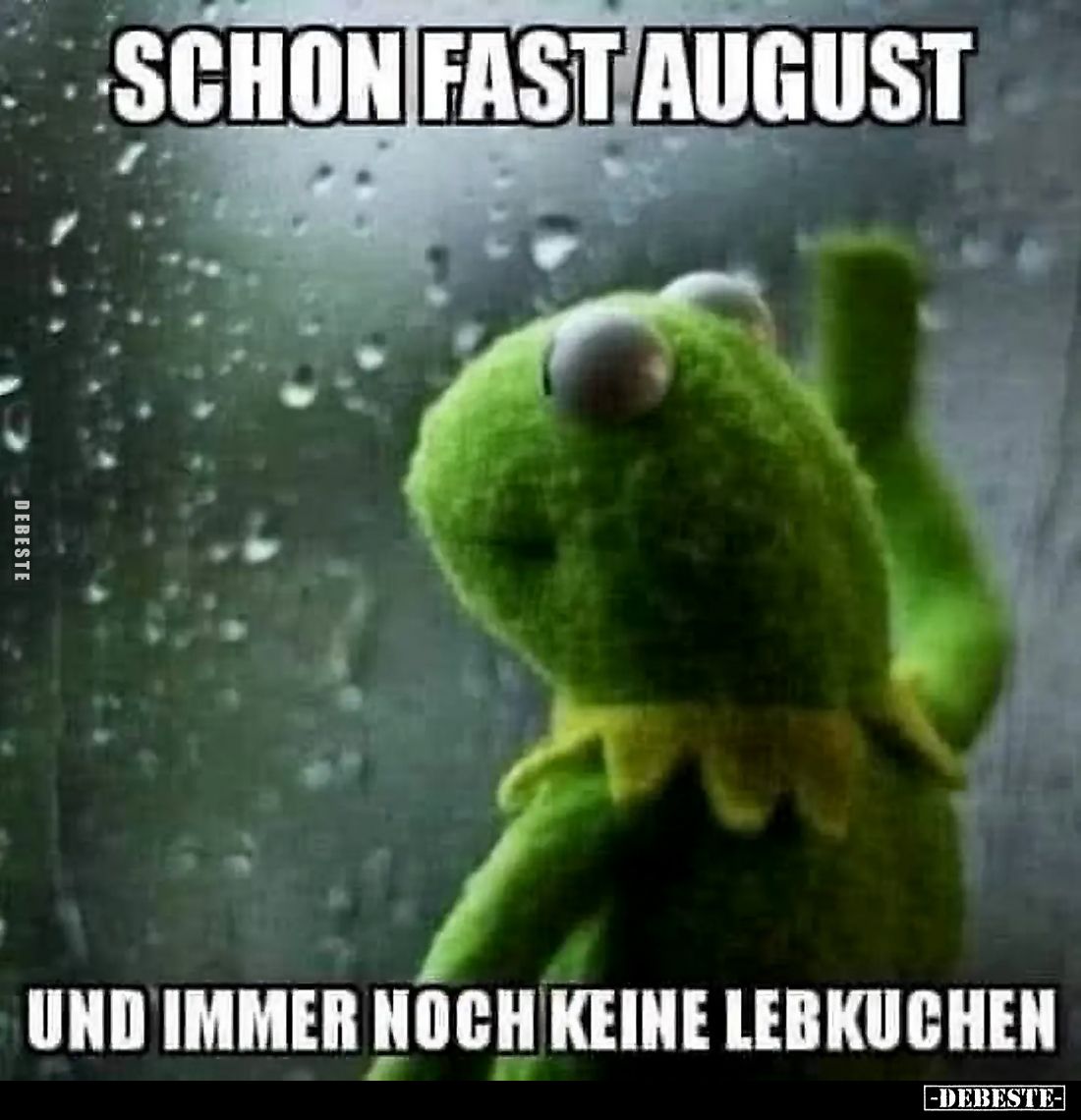 Schon fast August
 - 
Und immer noch keine Lebkuchen