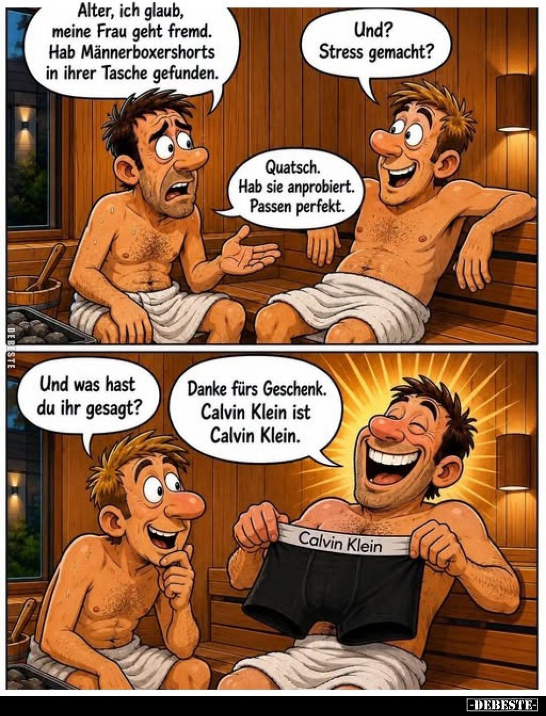 Alter, Ich glaub, meine Frau geht fremd.. - Lustige Bilder | DEBESTE.de