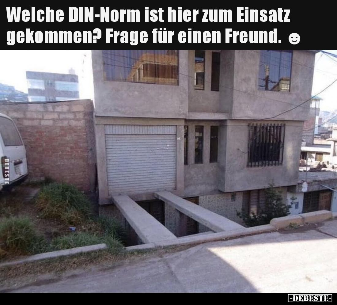 Welche DIN-Norm ist hier zum Einsatz gekommen? Frage für einen Freund.