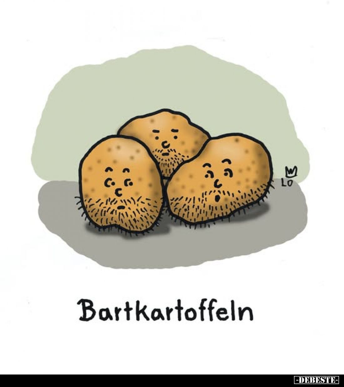 Bartkartoffeln.. - Lustige Bilder | DEBESTE.de