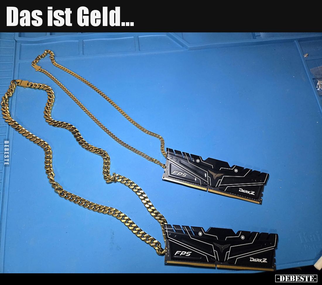 Das ist Geld...
