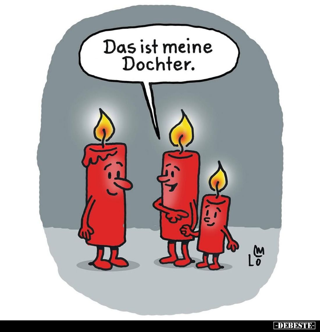 Das ist meine Dochter.