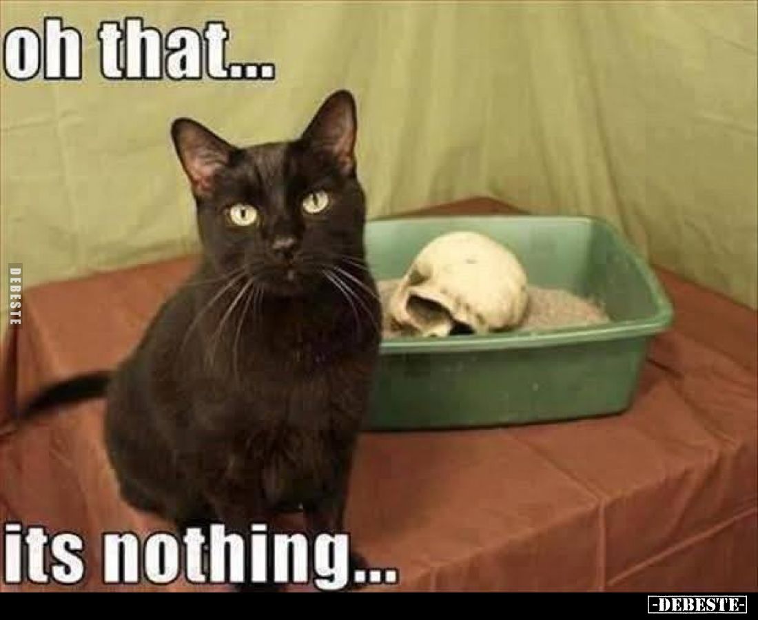 Oh that...
its nothing...