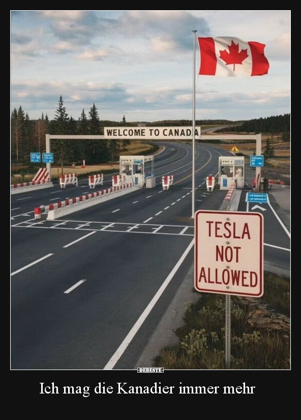 Ich mag die Kanadier immer mehr