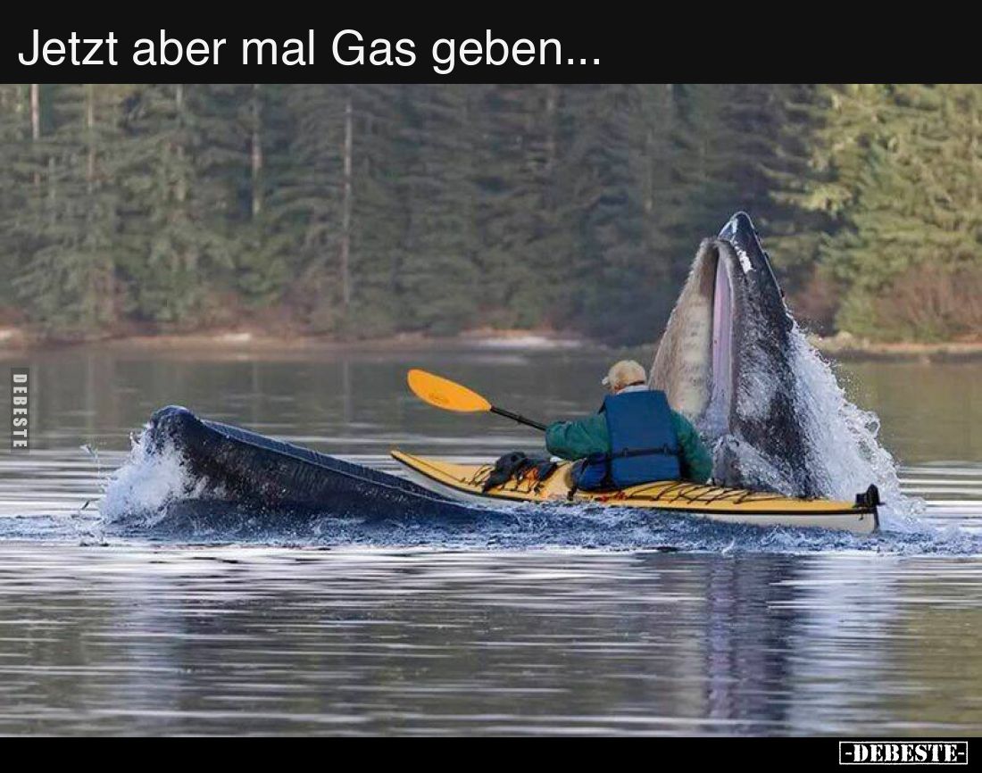 Jetzt aber mal Gas geben...