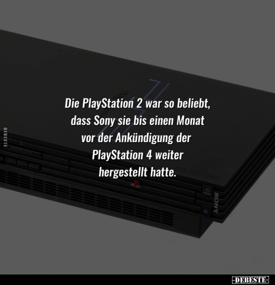Die PlayStation 2 war so beliebt.. - Lustige Bilder | DEBESTE.de