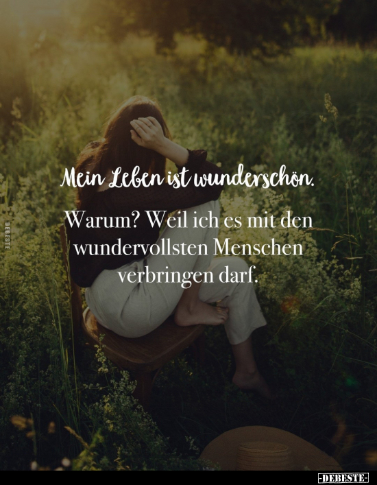 Mein Leben ist wunderschön... - Lustige Bilder | DEBESTE.de