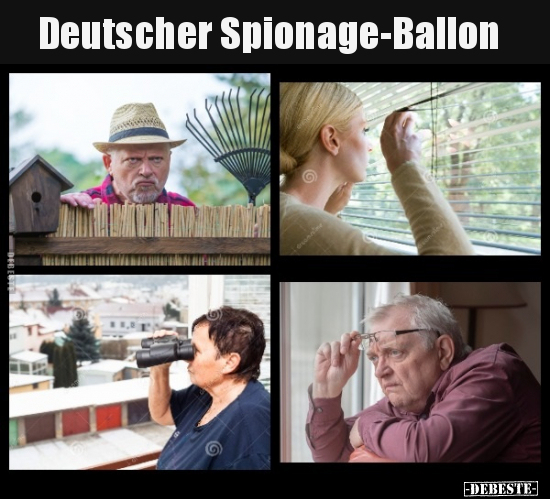 Deutscher Spionage-Ballon.. - Lustige Bilder | DEBESTE.de