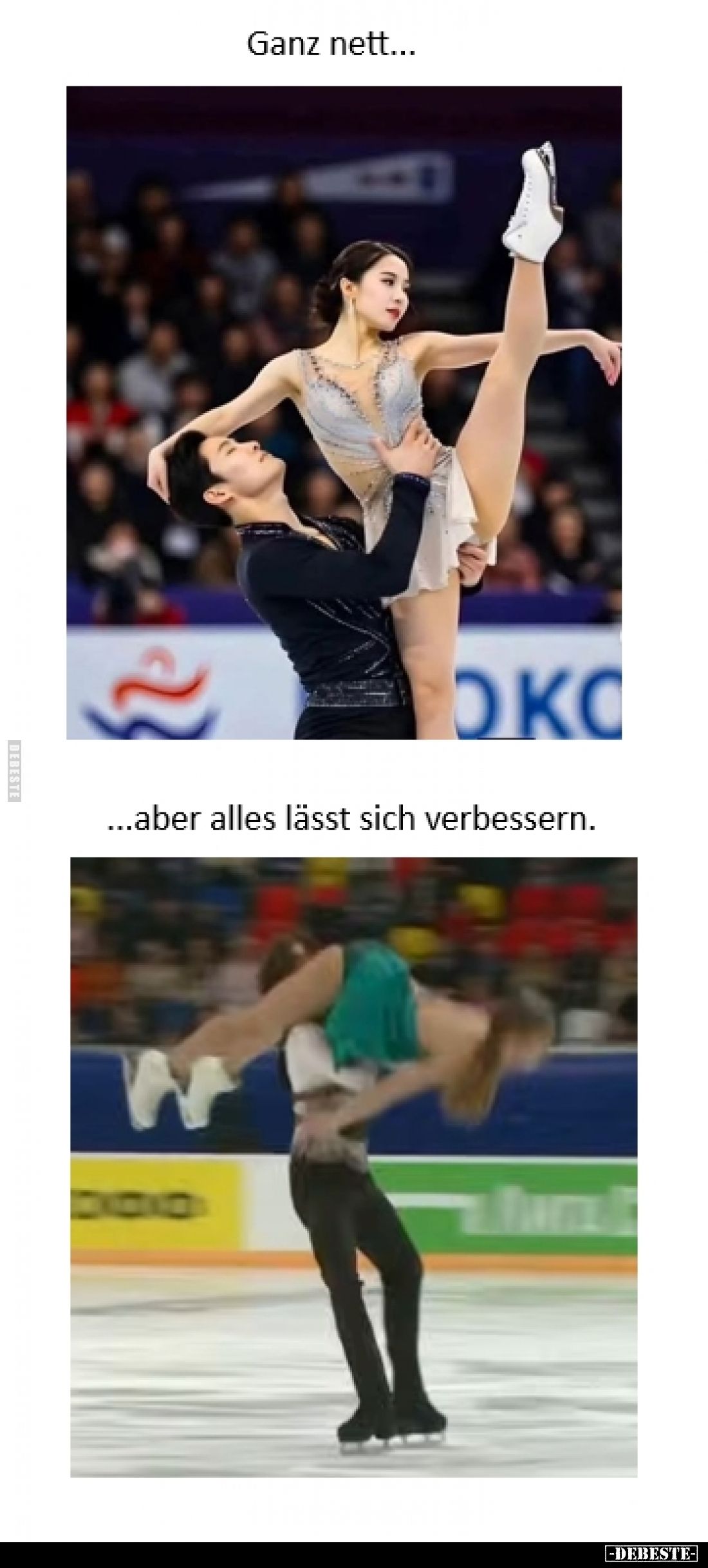 Ganz nett aber alles lässt sich verbessern.