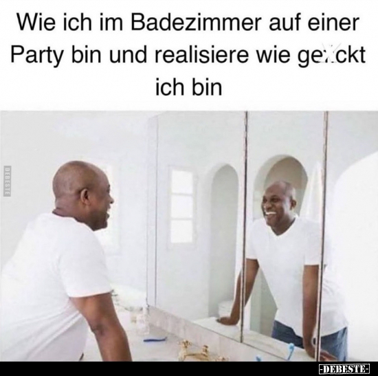 Badezimmer, Party