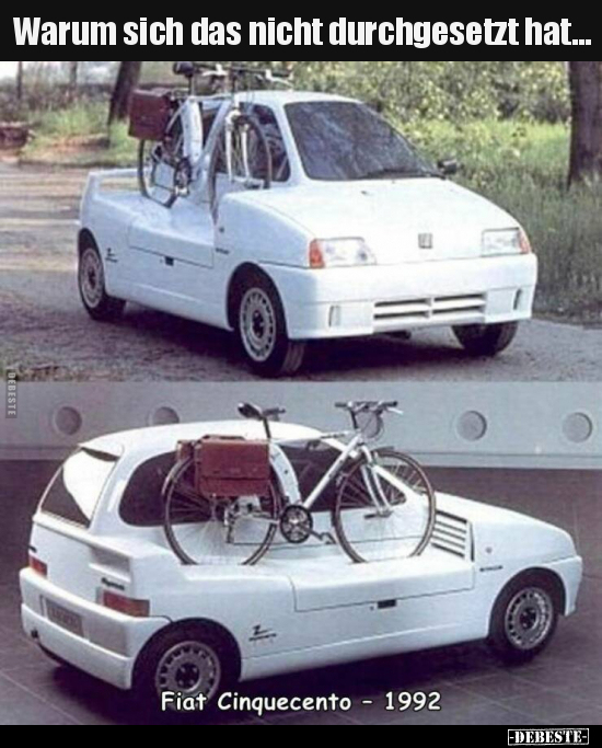 Warum sich das nicht durchgesetzt hat...