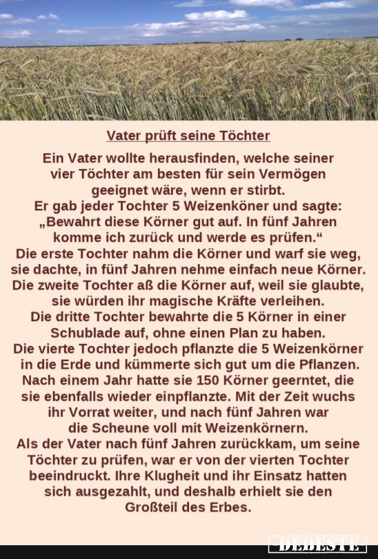 Vater Prüft seine Toechter - Lustige Bilder | DEBESTE.de