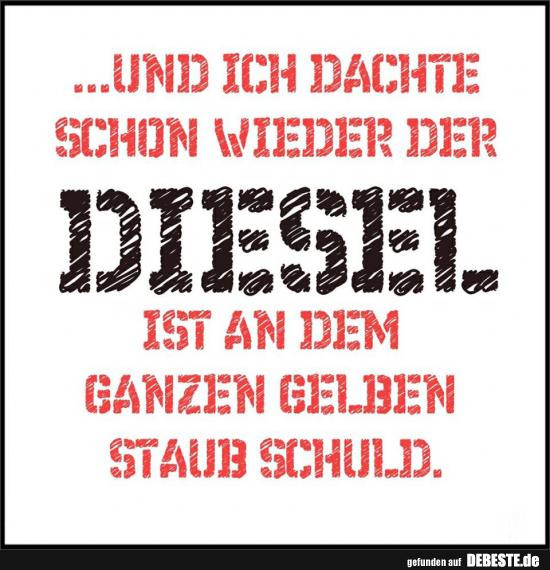 ...und ich dachte schon wieder der Diesel ist an.. - Lustige Bilder | DEBESTE.de
