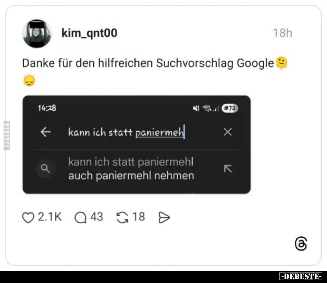 Danke für den hilfreichen Suchvorschlag Google.. - Lustige Bilder | DEBESTE.de