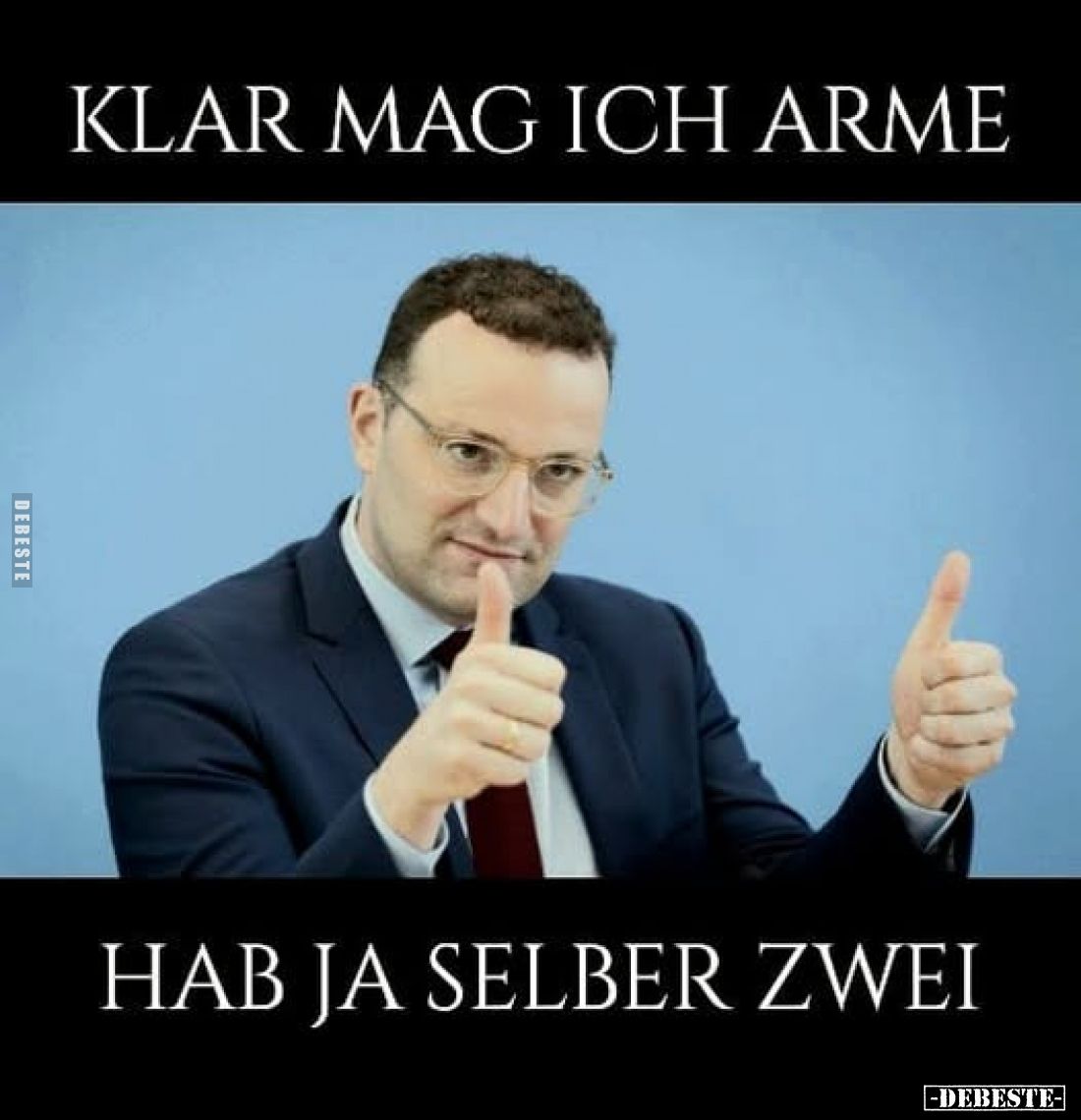 Klar mag ich Arme.
Hab ja selber zwei.