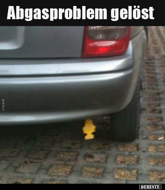 Abgasproblem gelöst..