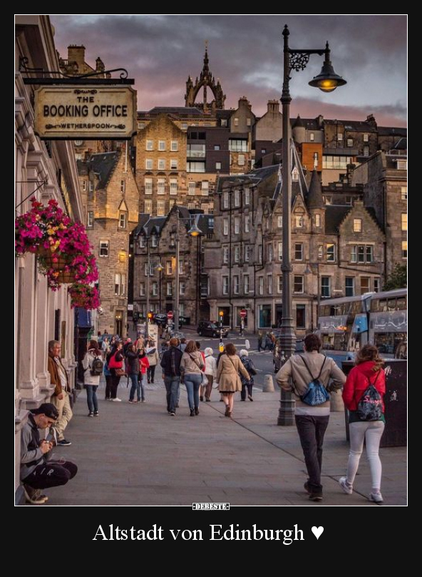 Altstadt von Edinburgh ♥.. - Lustige Bilder | DEBESTE.de