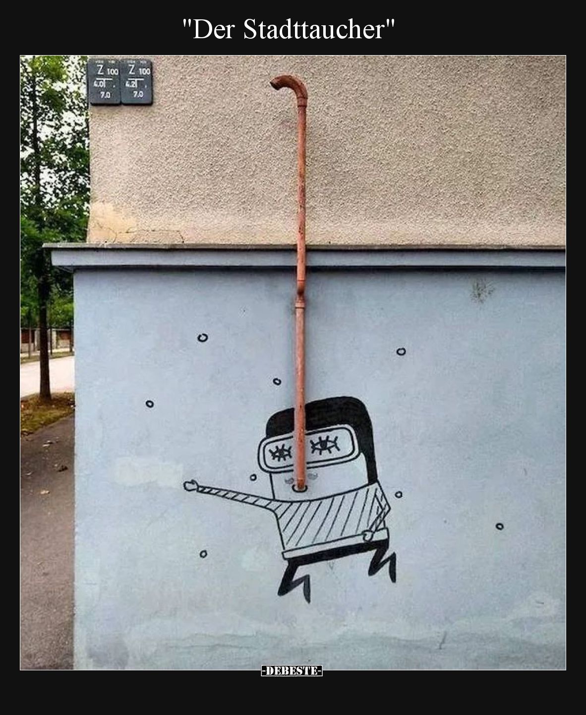 "Der Stadttaucher".. - Lustige Bilder | DEBESTE.de