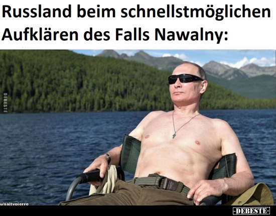 Russland beim schnellstmöglichen Aufklären des Falls.. - Lustige Bilder | DEBESTE.de