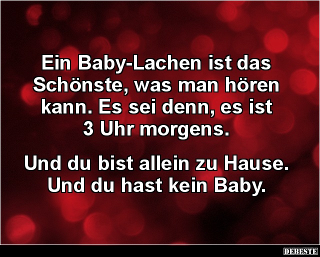 Ein Baby-Lachen ist das Schönste, was man hören kann.. - Lustige Bilder | DEBESTE.de